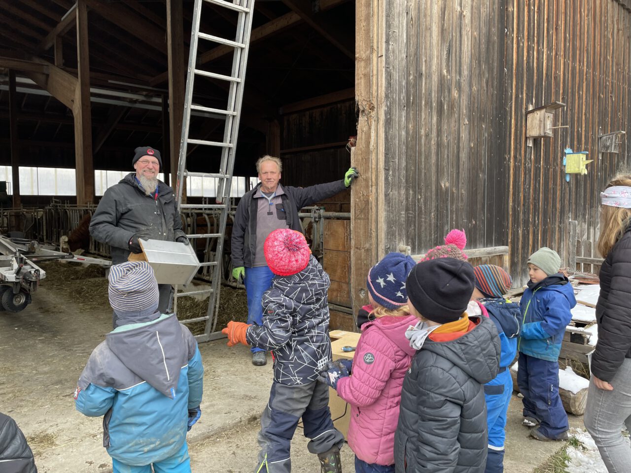  Nistkästen sind montiert 